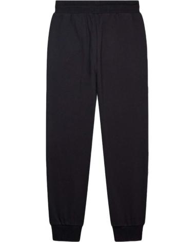 ELLESSE PANTALONES LARGOS EN COLOR PARA NINOS NEGRO