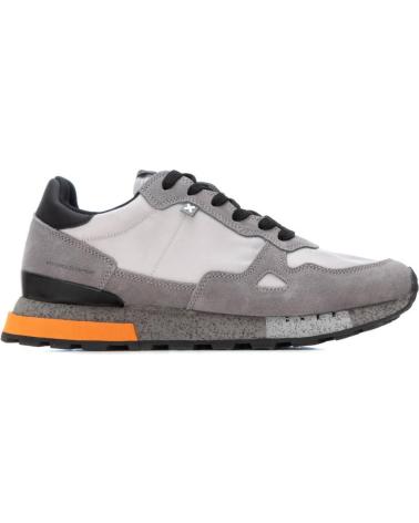 BASKETS XTI 144167 GRIS AVEC DÉTAIL ORANGE GRIS
