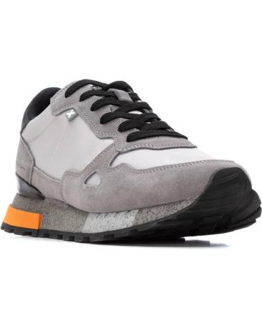 XTI 144167 GREY SNEAKERS WITH ORANGE DETAIL GRIS