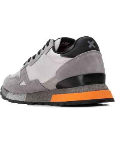 XTI 144167 GREY SNEAKERS WITH ORANGE DETAIL GRIS