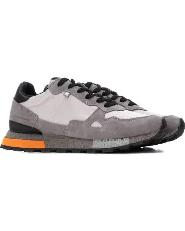 XTI 144167 GREY SNEAKERS WITH ORANGE DETAIL GRIS