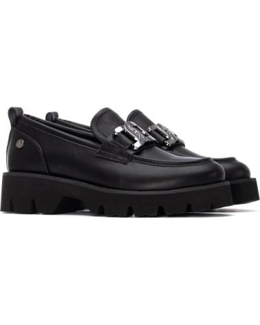 MOCASSINS XTI 144678 PRETOS COM CORRENTE NEGRO
