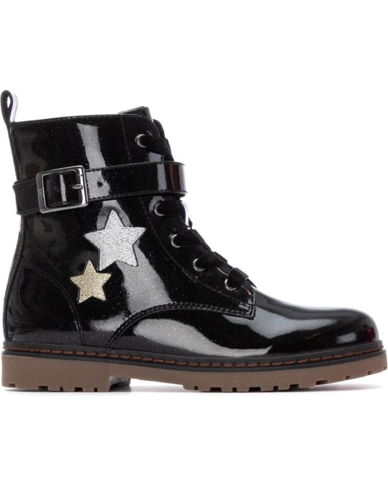 BOTÍN XTI 151386 NEGRO CON ESTRELLAS PARA NIÑA NEGRO