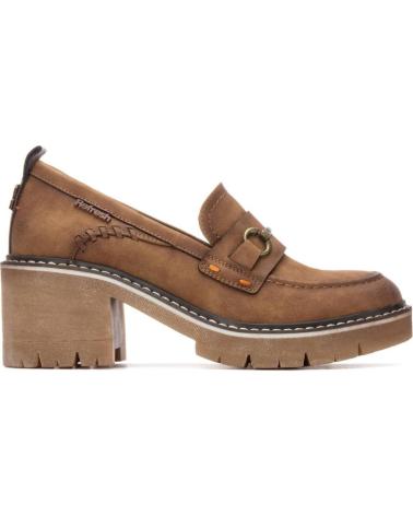 REFRESH MOCASSINS 172908 CAMEL À TALON ÉPAIS CAMEL
