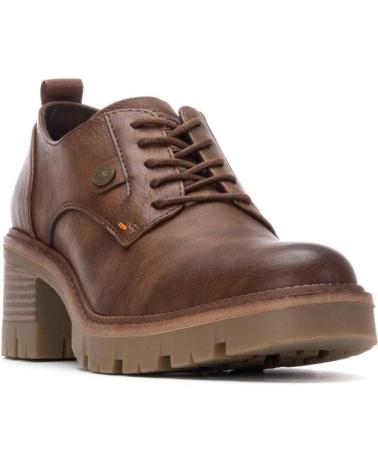 CHAUSSURE OXFORD REFRESH 172912 CAMEL AVEC SEMELLE CRANTÉE CAMEL