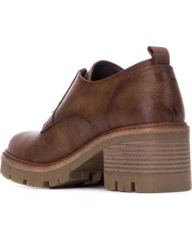 CHAUSSURE OXFORD REFRESH 172912 CAMEL AVEC SEMELLE CRANTÉE CAMEL
