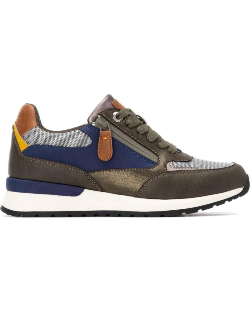 SAPATILHAS CASUAIS REFRESH 172957 CÁQUI KAKI
