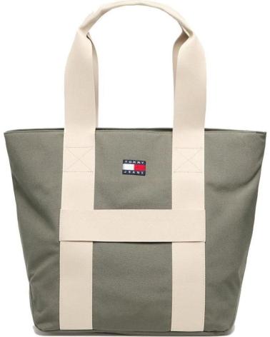 BOLSO TOTE TOMMY JEANS RETRO COOL VERDE MRH MRH