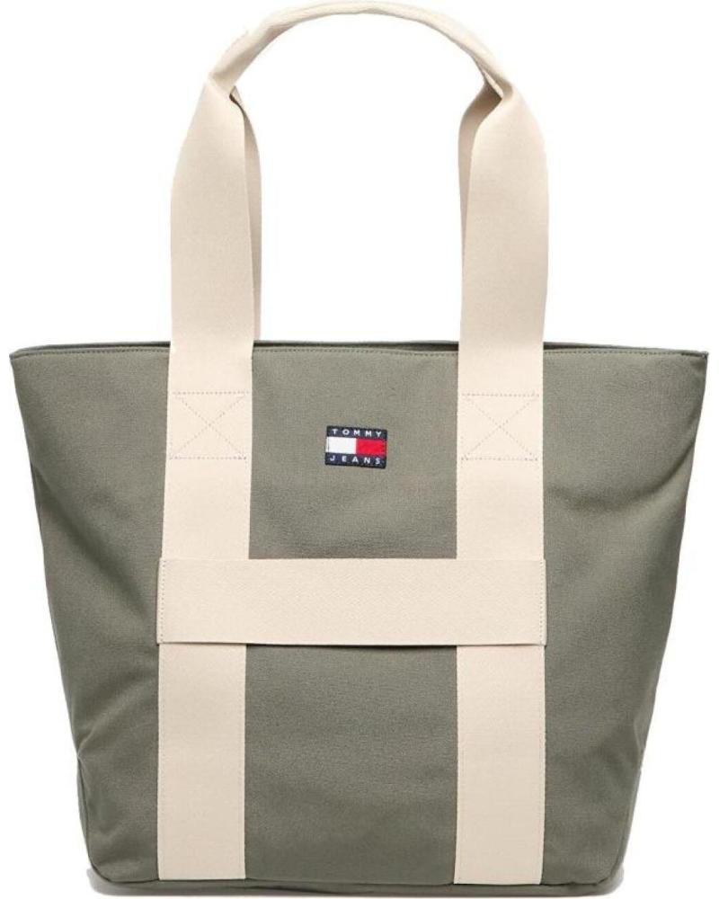 BOLSO TOTE TOMMY JEANS RETRO COOL VERDE MRH MRH