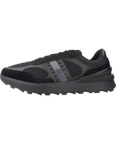 TOMMY JEANS ZAPATILLAS HOMBRE MODELO TJM TECHNICAL RUNNER ESS COLOR NEGR BDS