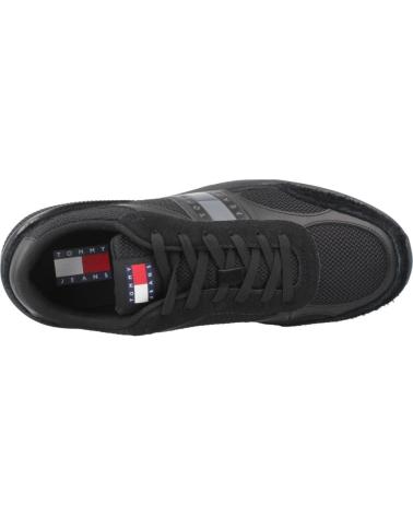 TOMMY JEANS ZAPATILLAS HOMBRE MODELO TJM TECHNICAL RUNNER ESS COLOR NEGR BDS
