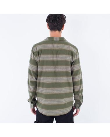 CHEMISE HURLEY PORTLAND ORGANIC FLANNEL VERTE H3027 H3027