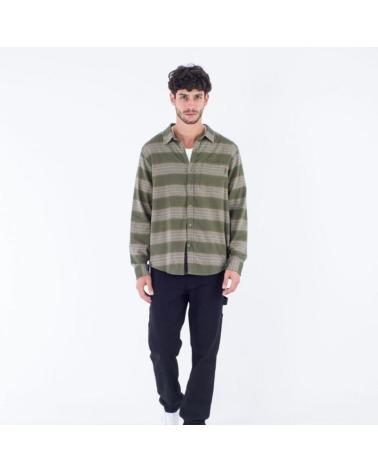 CHEMISE HURLEY PORTLAND ORGANIC FLANNEL VERTE H3027 H3027