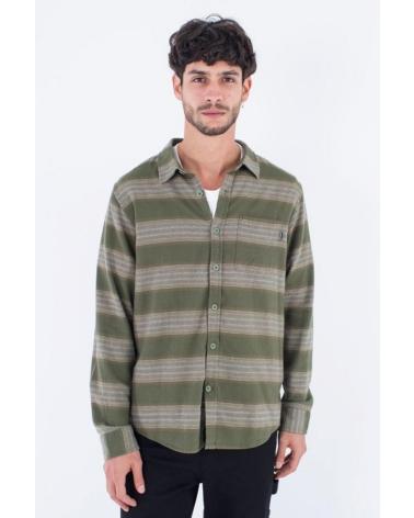 CHEMISE HURLEY PORTLAND ORGANIC FLANNEL VERTE H3027 H3027