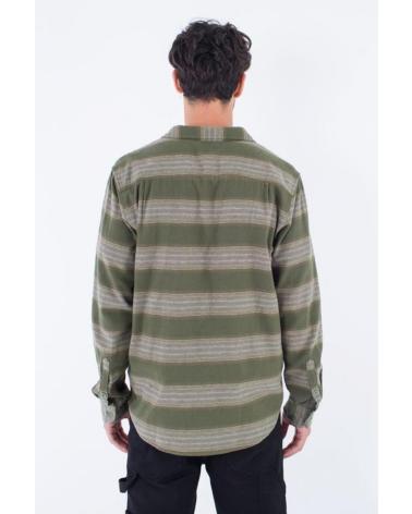 CHEMISE HURLEY PORTLAND ORGANIC FLANNEL VERTE H3027 H3027