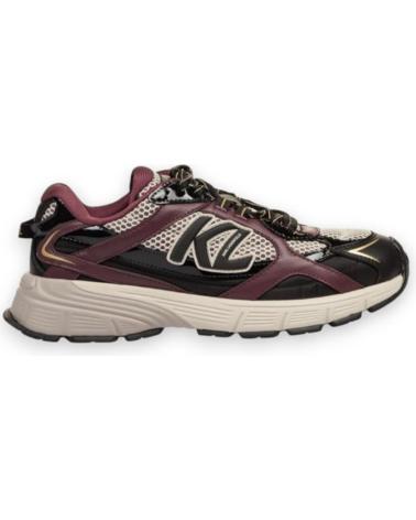 SNEAKERS KARL LAGERFELD ORION SIDETRIM MIX II NERE NEGRO