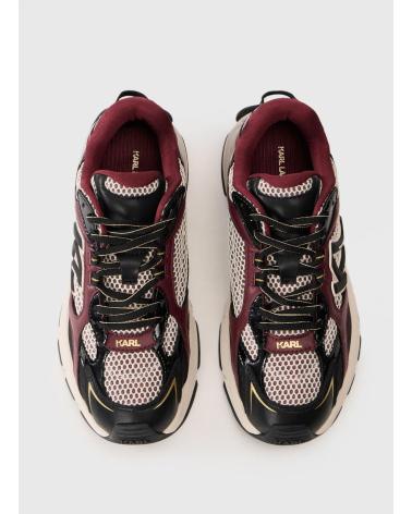 SNEAKERS KARL LAGERFELD ORION SIDETRIM MIX II NERE NEGRO