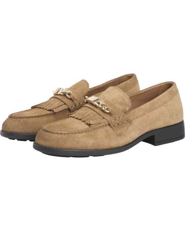 MOCASSIM TOMMY HILFIGER FW08972 MARROM COM DETALHE METÁLICO MARRóN