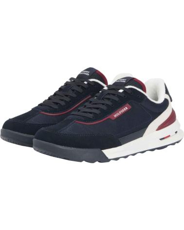 TOMMY HILFIGER FM05640 AZUL - ZAPATILLAS DEPORTIVAS URBANAS AZUL