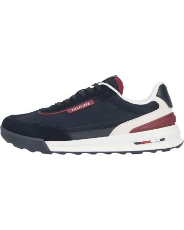 TOMMY HILFIGER FM05640 AZUL - ZAPATILLAS DEPORTIVAS URBANAS AZUL