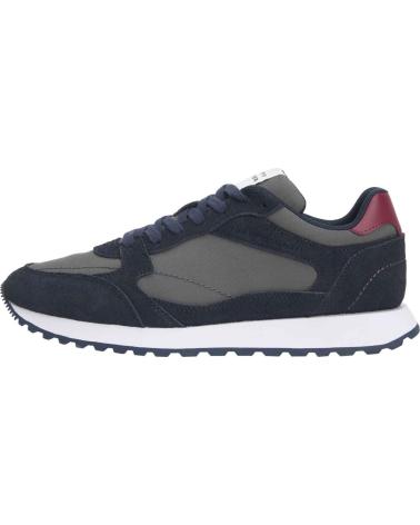 TOMMY HILFIGER FM05638 AZUL - ZAPATILLAS ESTILO RUNNER AZUL