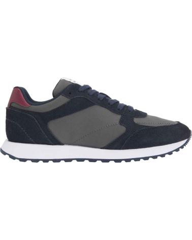 TOMMY HILFIGER FM05638 AZUL - ZAPATILLAS ESTILO RUNNER AZUL