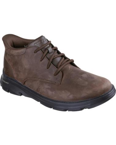 SKECHERS ARCH FIT GARZA RIDLEY 205514-COC - BOTAS CASTANHAS MARRóN