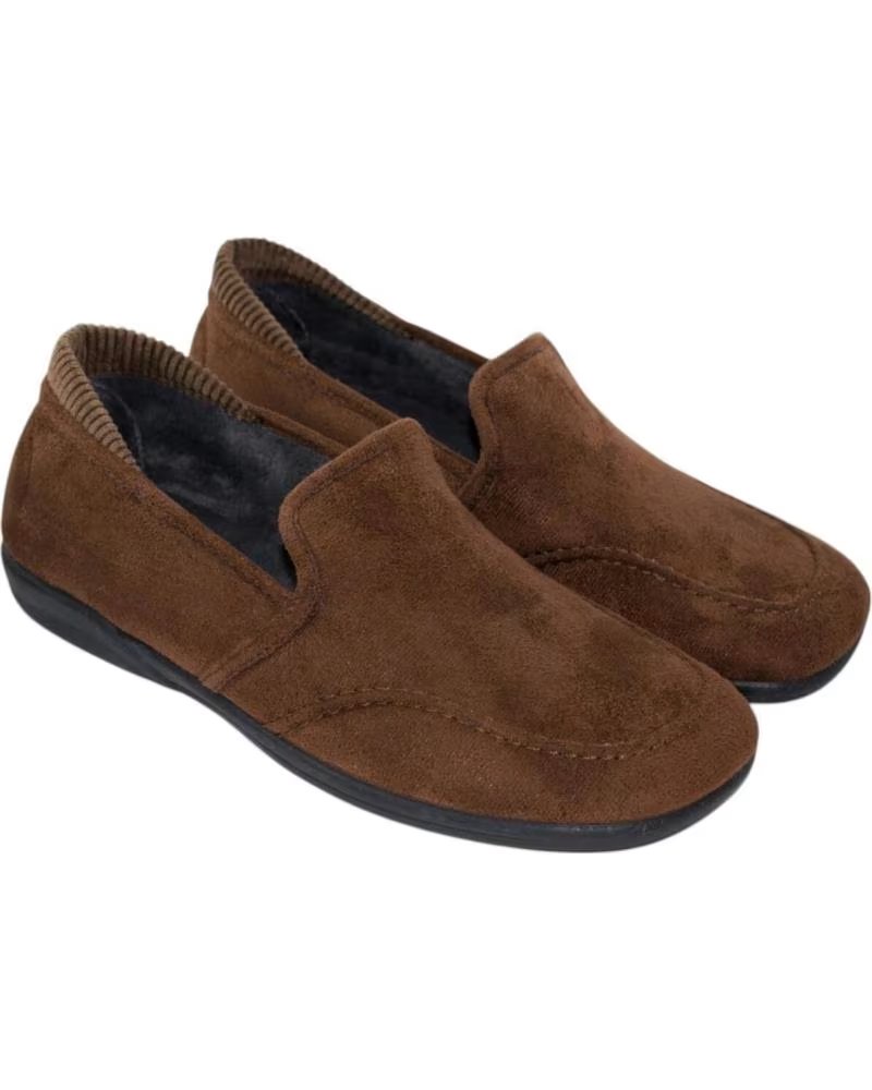 DEVALVERDE ZAPATILLA CERRADA CALIDA CASA COMODA 3023 MARRON
