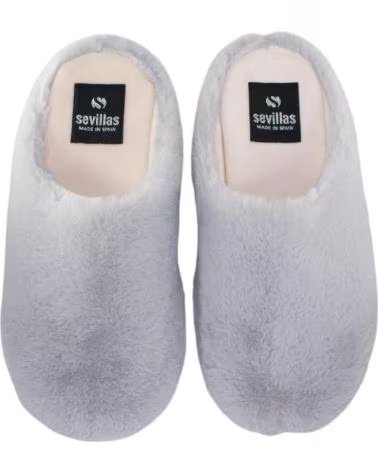 SEVILLAS ZAPATILLA PELUCHE CASA COMODA 21422 GRIS