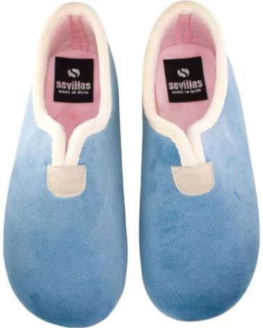 SEVILLAS CHINELO FECHADO Z4SE QUENTE AZUL