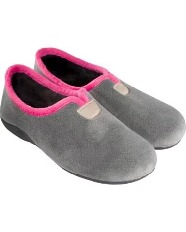 SEVILLAS CHINELOS DE CASA FECHADOS QUENTES Z4SE CINZA GRIS