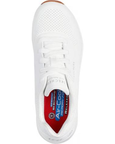 SKECHERS WORK UNO SR BLANCAS BLANCO