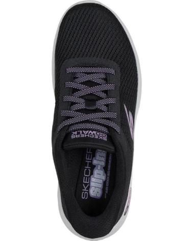 SNEAKERS SKECHERS 125516 NERO NEGRO