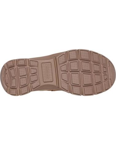 SKECHERS BOTINS RELAXED FIT EASY GOING INTL COURO CASTANHO MARRóN