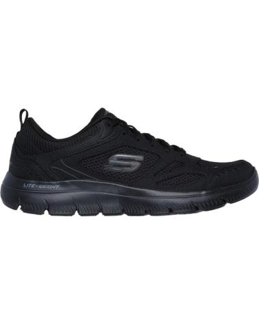 SKECHERS BASKETS 52812 NOIR NEGRO