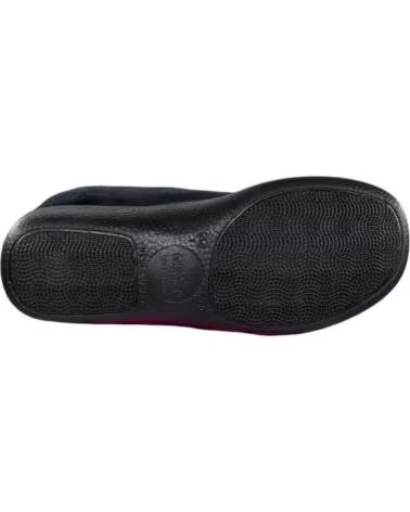 DEVALVERDE CHINELO DE CASA 1149 COM FECHO DE VELCRO NEGRO