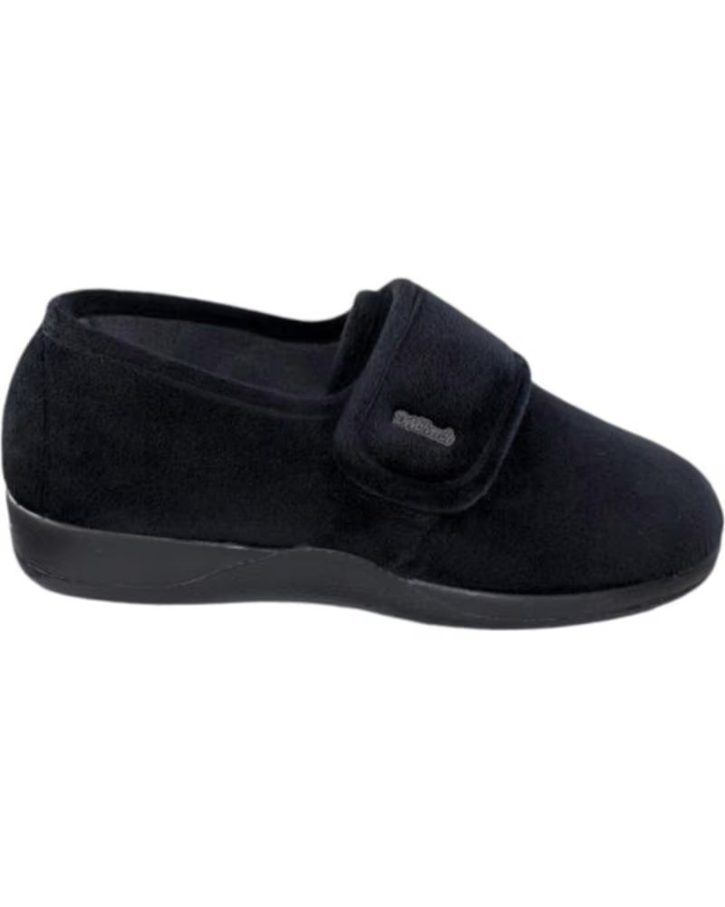 DEVALVERDE CHINELO DE CASA 1149 COM FECHO DE VELCRO NEGRO