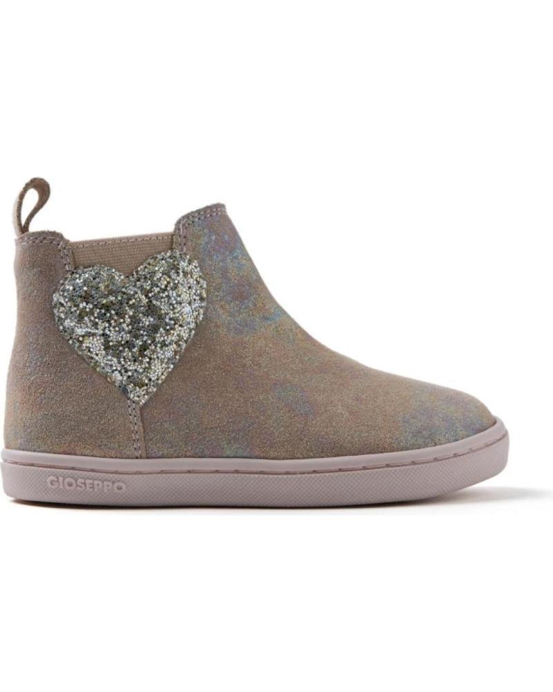 STIVALETTO GIOSEPPO ROSA CON CUORE GLITTERATO PRIMI PASSI | RIF. 76223 ROSA