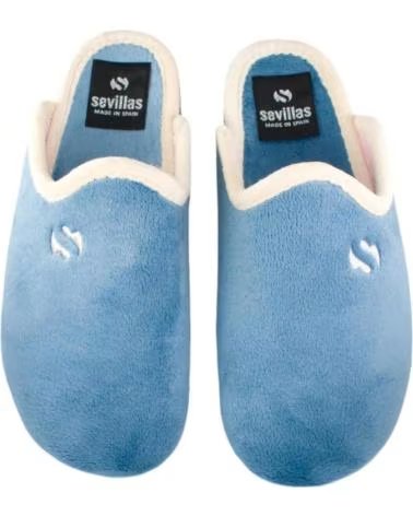 SEVILLAS ZAPATILLA DE CASA CERRADA X5SE AZUL