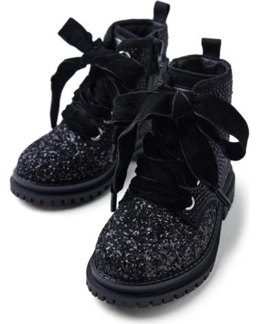 GIOSEPPO BOTAS NEGRAS BRILLANTES ESTILO MILITAR | REF. 76275 NEGRO
