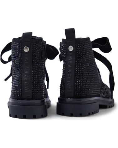 GIOSEPPO BOTAS NEGRAS BRILLANTES ESTILO MILITAR | REF. 76275 NEGRO