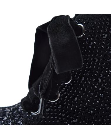 GIOSEPPO BOTAS NEGRAS BRILLANTES ESTILO MILITAR | REF. 76275 NEGRO