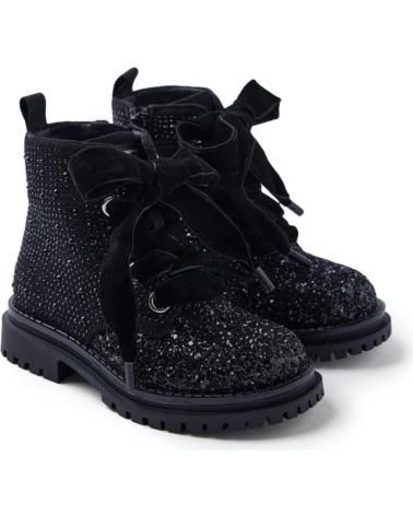 GIOSEPPO BOTAS NEGRAS BRILLANTES ESTILO MILITAR | REF. 76275 NEGRO