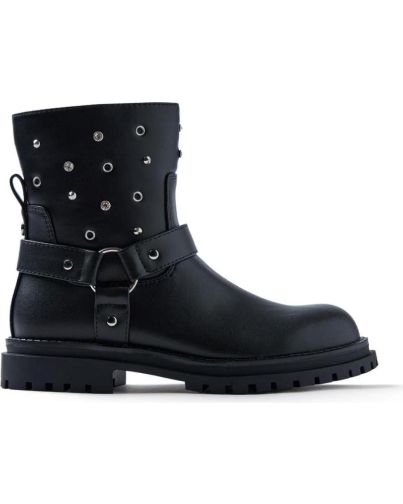 GIOSEPPO BOTAS NEGRAS ESTILO MOTORISTA CON TACHUELAS | REF. 76778 NEGRO