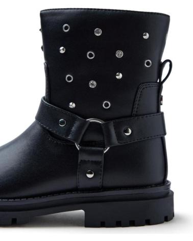 GIOSEPPO BOTAS NEGRAS ESTILO MOTORISTA CON TACHUELAS | REF. 76778 NEGRO