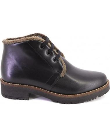 PITILLOS BOTÍN PLANO 10777 NEGRO NEGRO