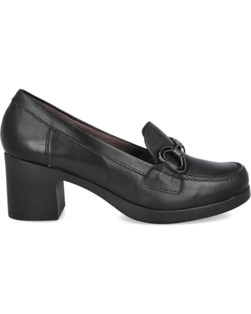 SAPATOS DE SALTO PITILLOS 30104 EM COURO PRETO NEGRO