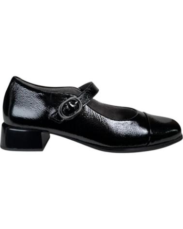 MERCEDITAS PITILLOS 10813 IN PELLE VERNICIATA NERA NEGRO