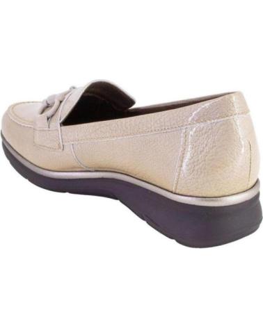 PITILLOS MOCASSINS PLATAFORMA 10701 BEGE COM ADORNO METÁLICO BEIGE