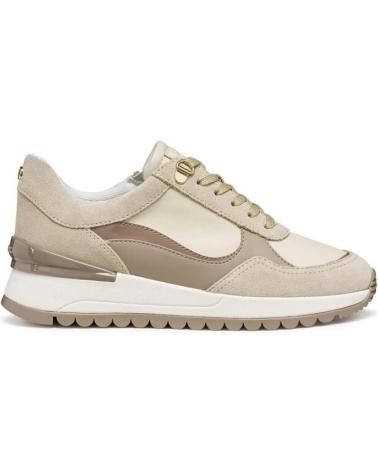 GEOX SNEAKERS MUJER DESYA TAUPE MARRóN